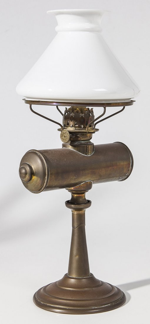 Brass Student Oil Lamp (1 of 6)