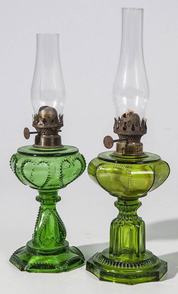 Two Miniature Oil Lamps (1 of 7)