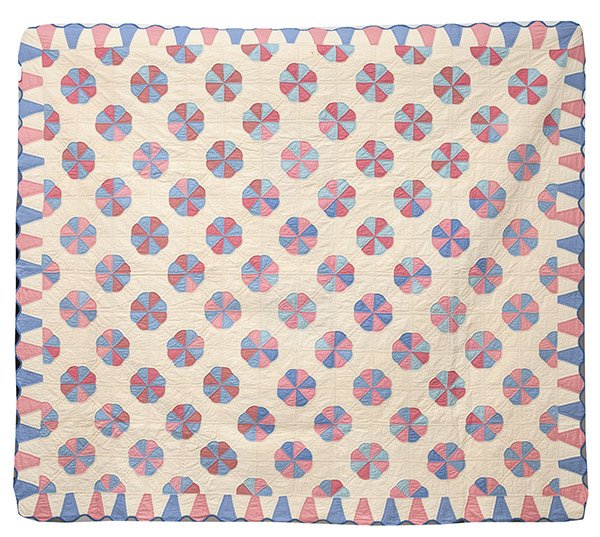 Pieced Geometric Quilt (1 of 9)