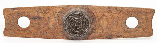 Early Decorated Flax Break Or Hatchel (1 of 8)