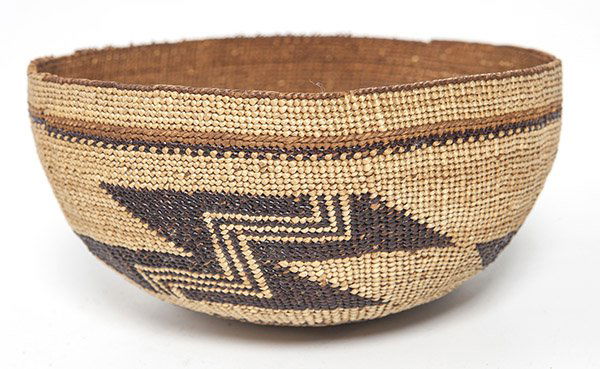 Northwesten California Basketry Hat (1 of 7)