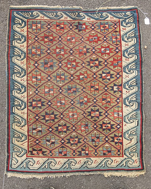 Antique Tribal Oriental Prayer Rug (1 of 5)