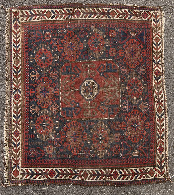 Antique Tribal Oriental Prayer Rug (1 of 6)
