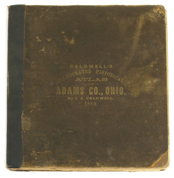 1880 CALDWELLS ATLAS OF ADAMS COUNTY, OHIO