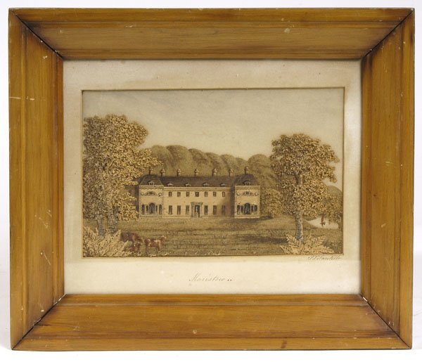 FOLK ART CARVING OF MARISTOW HOUSE