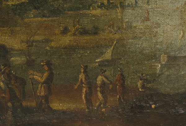 TWO 18TH CENTURY EUROPEAN OIL PAINTINGS - 4