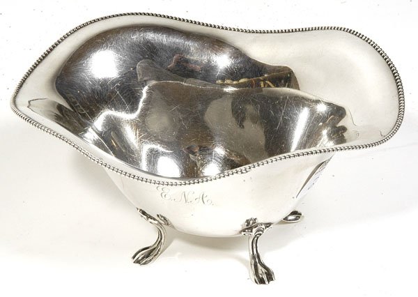 STERLING SILVER FOOTED SAUCE BOWL BY TOWLE CO.