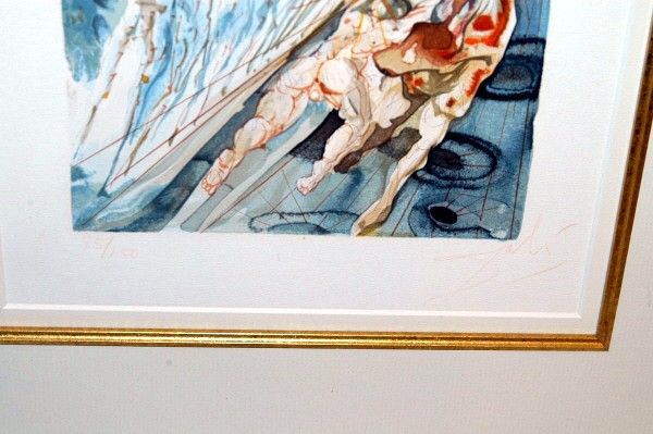 SALVADOR DALI HAND SIGNED LITHOGRAPH - 6