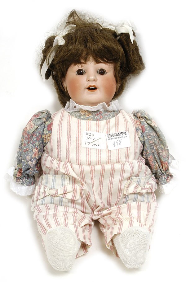 K & K BISQUE HEAD DOLL