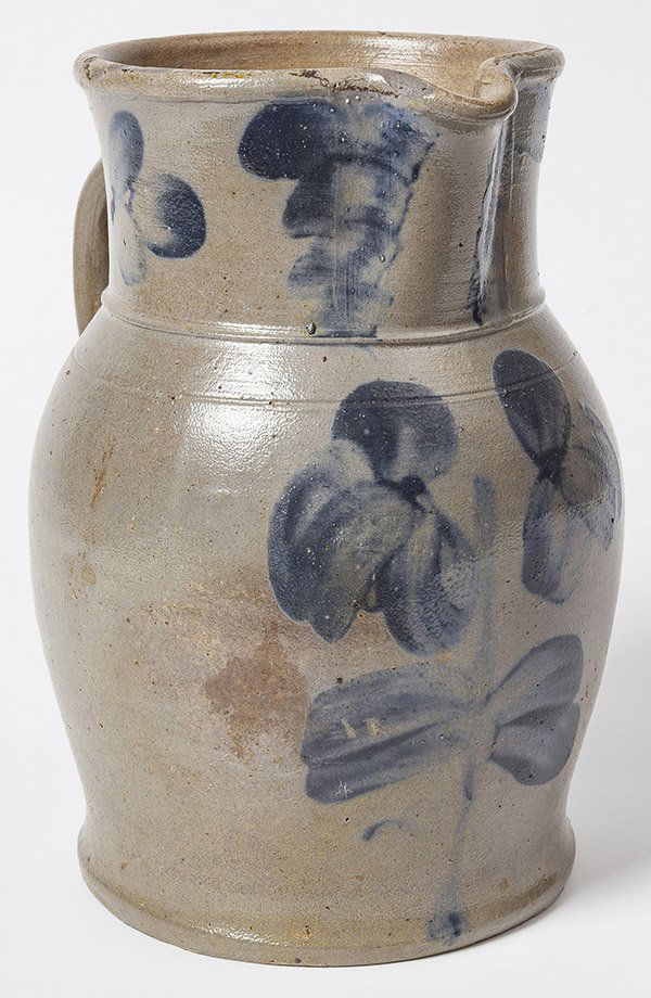 New Geneva Decorated Stoneware Pitcher (1 of 5)
