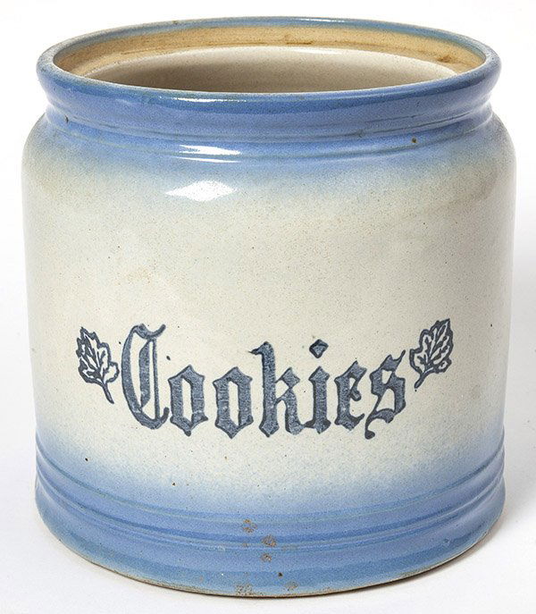 Blue Decorated Cookies Jar (1 of 6)
