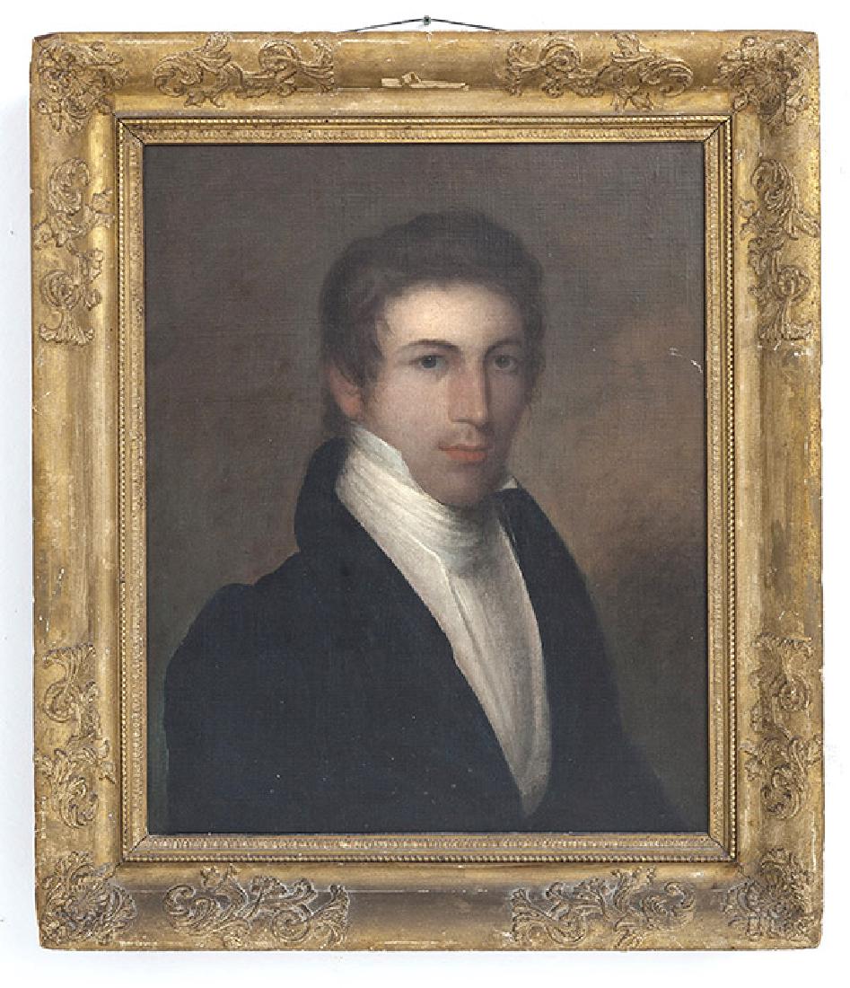 Early Oil Portrait of Young Gentleman (1 of 9)