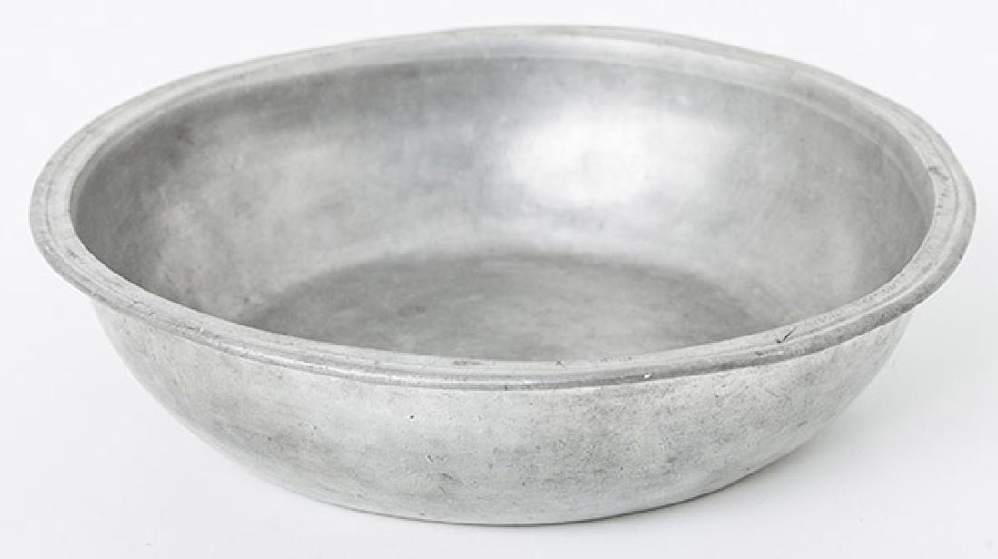 Large Pewter Basin (1 of 8)
