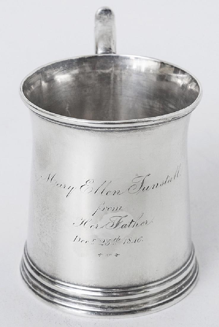 Mitchell & Tyler (Virginia) Coin Silver Mug (1 of 8)