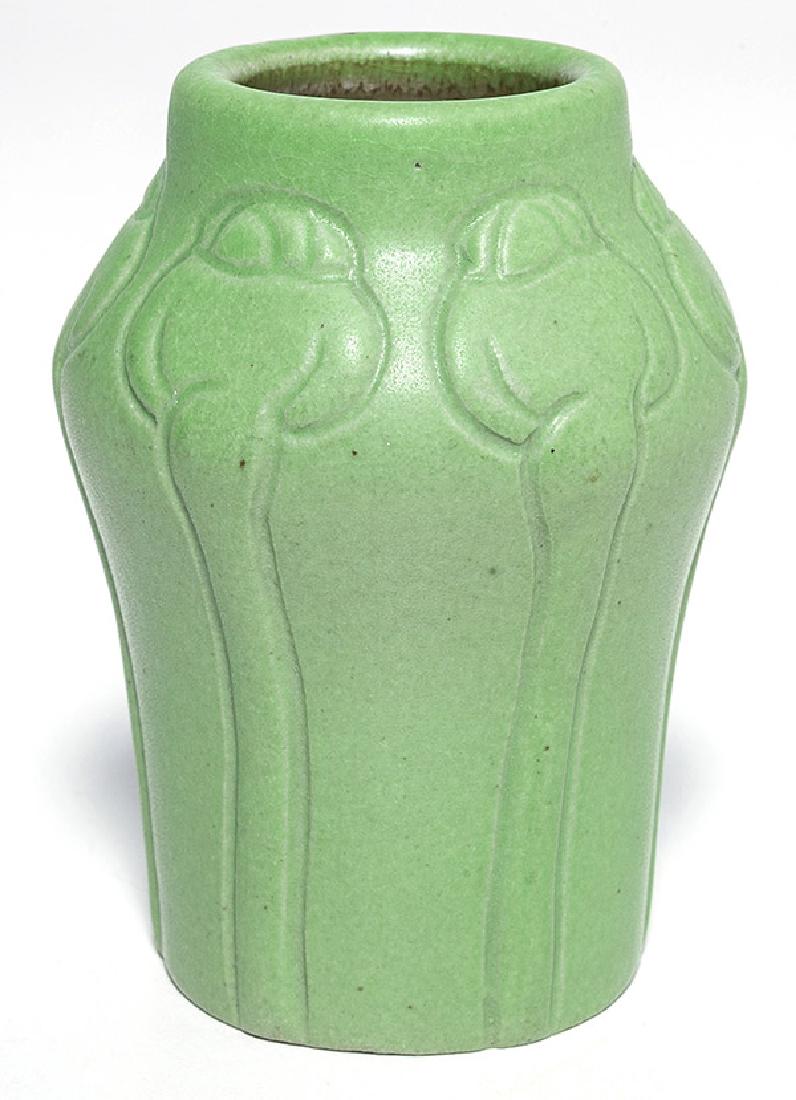 Early Van Briggle Vase dated 1902 (1 of 5)