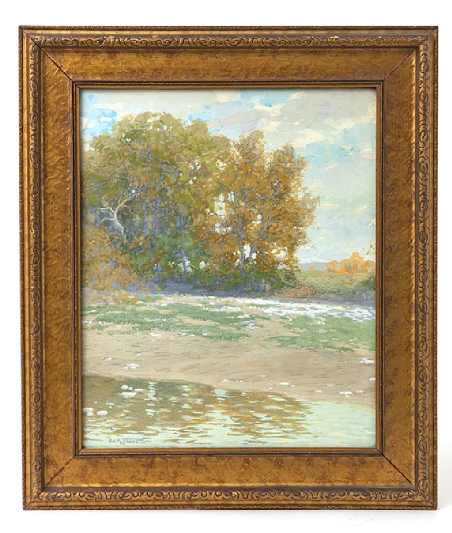 Edward Henry Potthast II Gouache Painting (1 of 9)