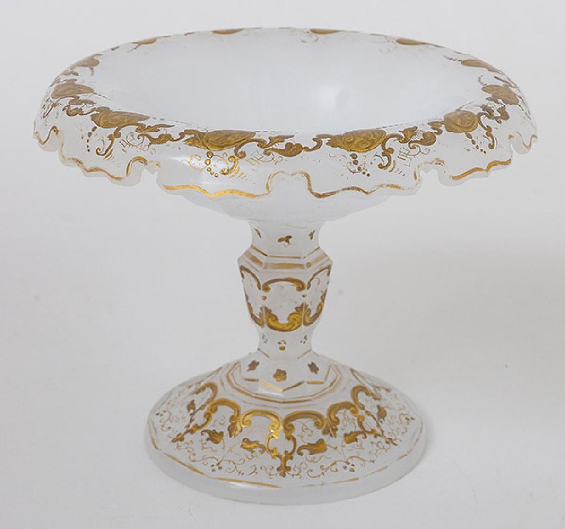 Cut Clambroth Glass Tazza (1 of 8)