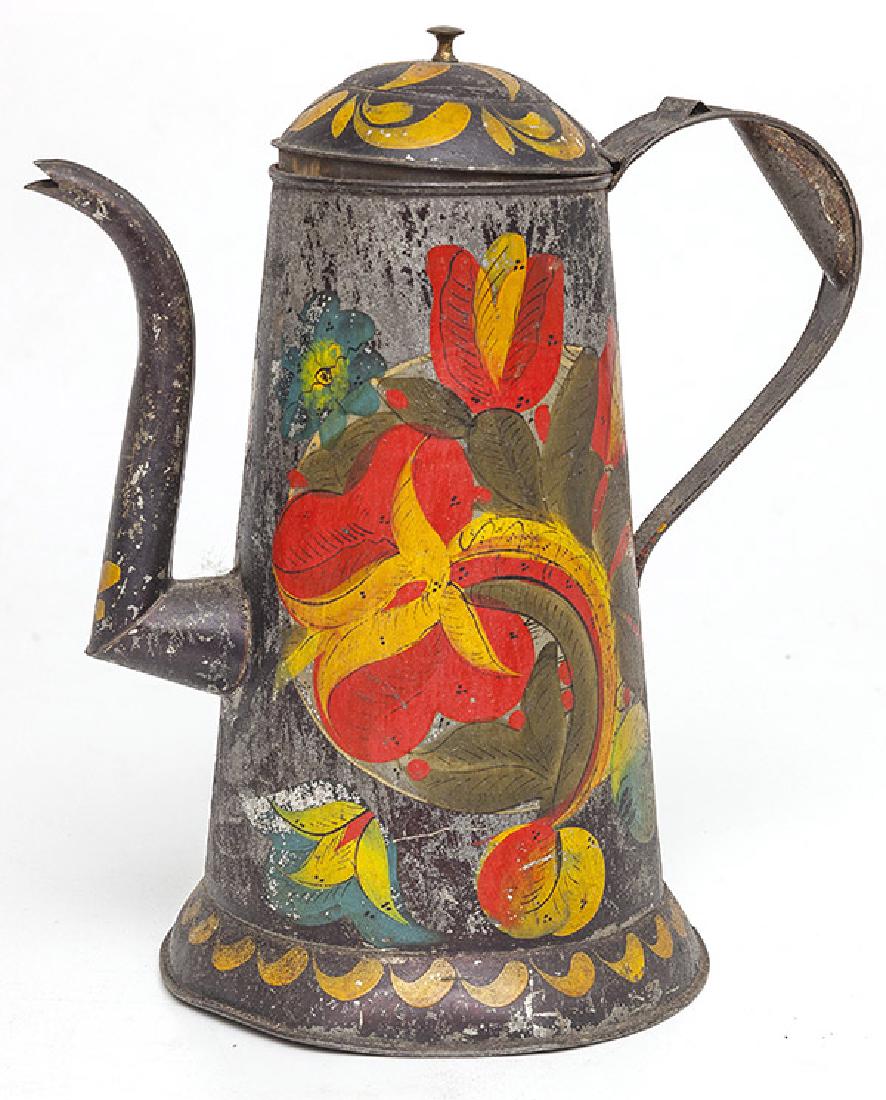Toleware Lighthouse Coffee Pot (1 of 8)