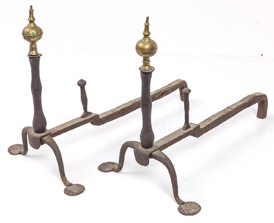 Queen Anne Andirons (1 of 6)