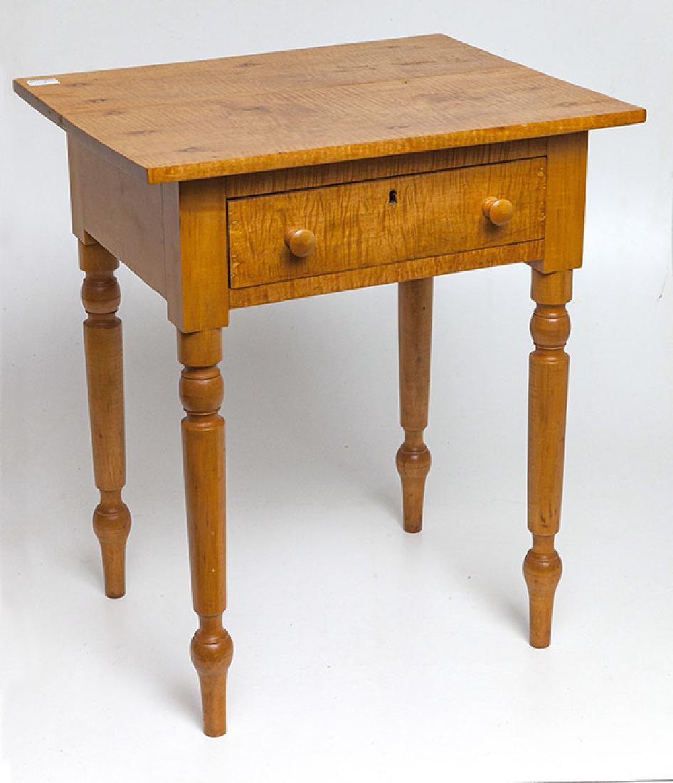 Curly Maple Sheraton Stand (1 of 10)