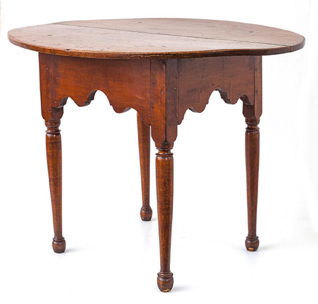 18th Century Oval Top Tavern Table (1 of 10)