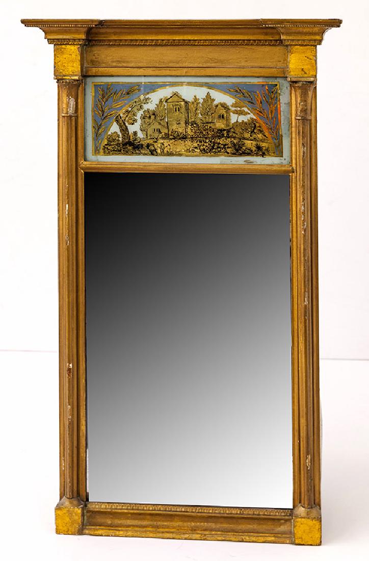 Gold Sheraton Wall Mirror (1 of 8)