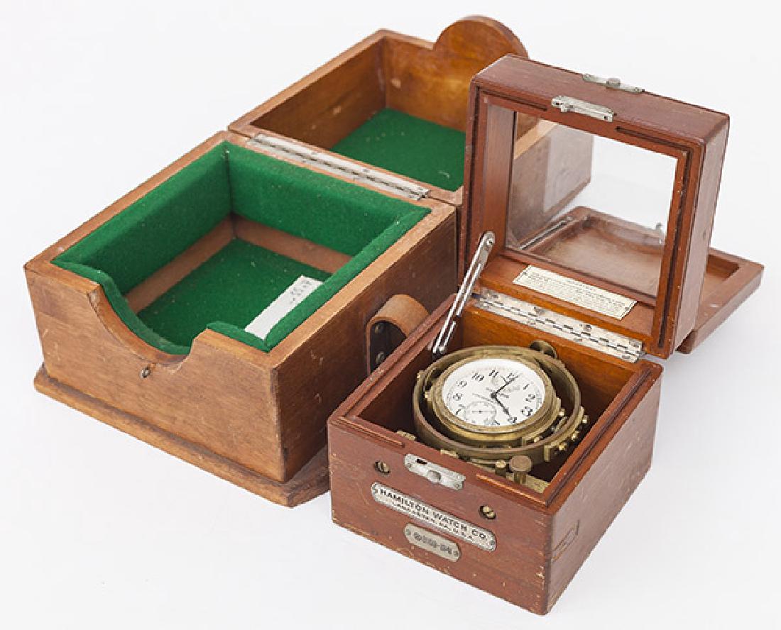 Hamilton Mounted Chronometer Watch (1 of 10)