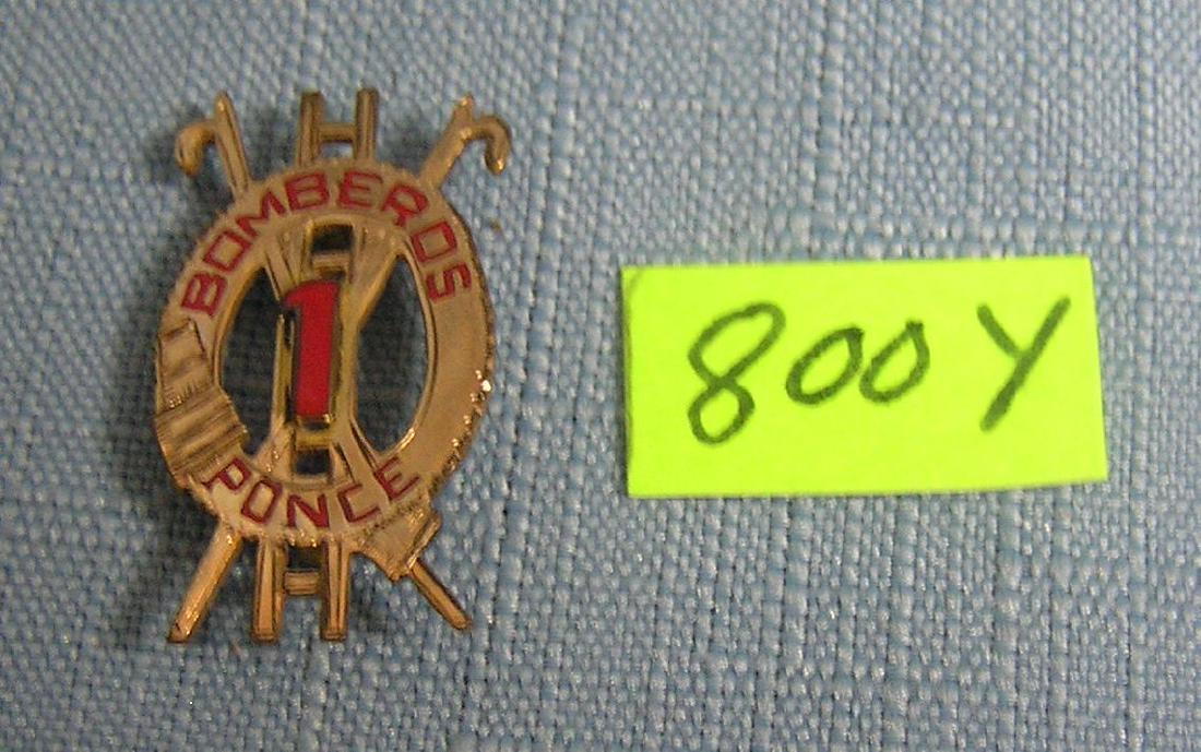 Antique 10 krt gold hook and ladder pin: Antique 10 krt gold hook and ladder pin $150.00-$175.00