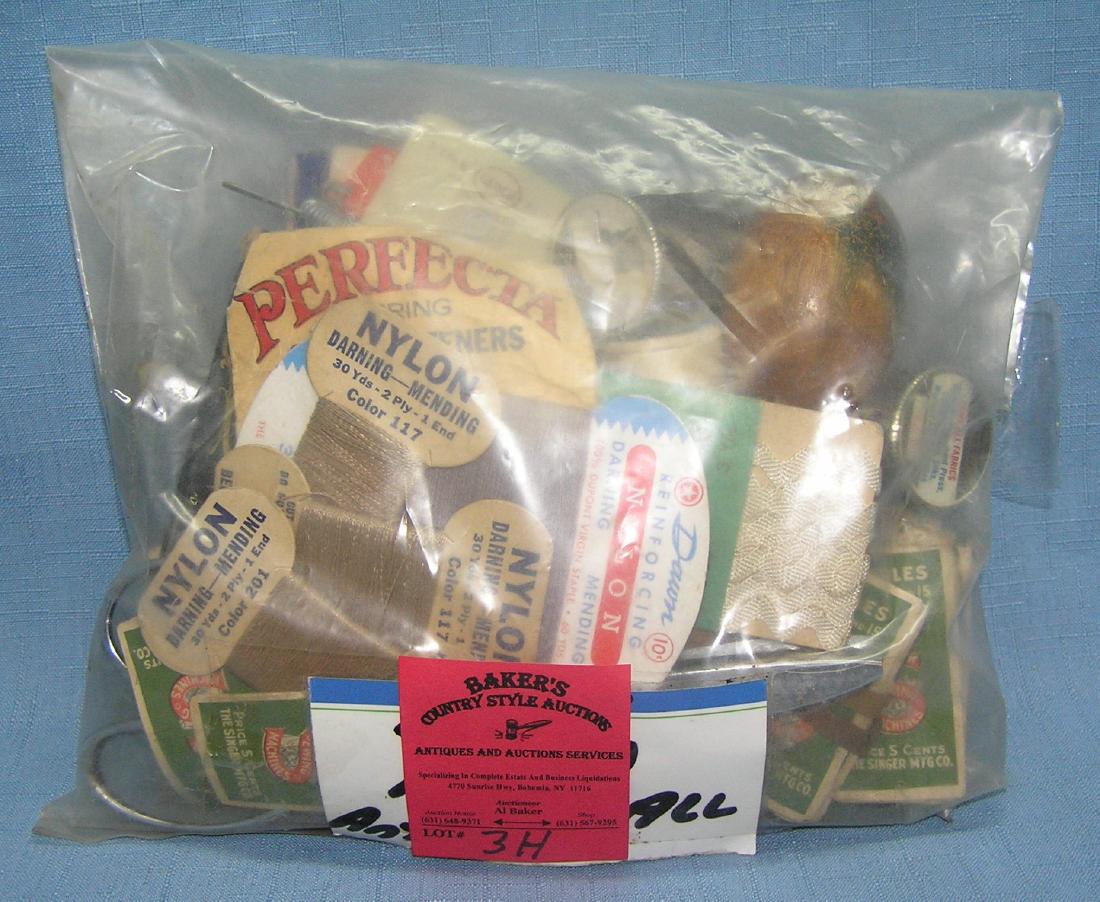 Antique and vintage sewing collectibles: Collection of antique and vintage sewing collectibles est. value $100.00-$125.00