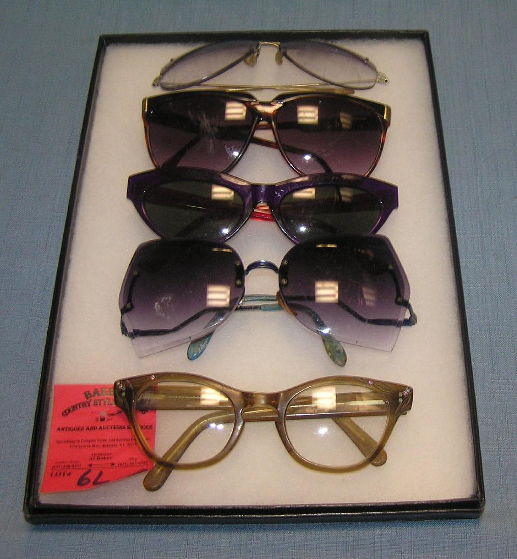 Collection of vintage eyewear: Collection of vintage eyewear est. value $30.00-$35.00