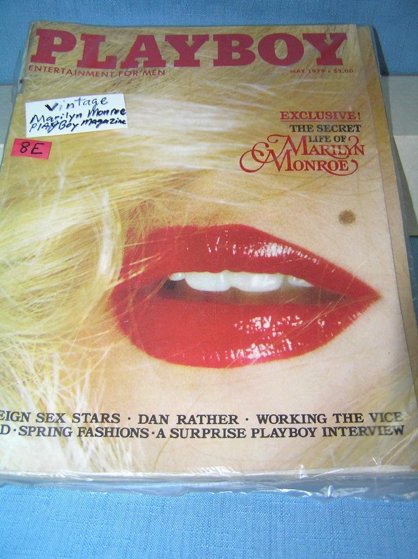 Vintage Marilyn Monroe Playboy magazine: Vintage Marilyn Monroe Playboy magazine est. value $35.00-$40.00