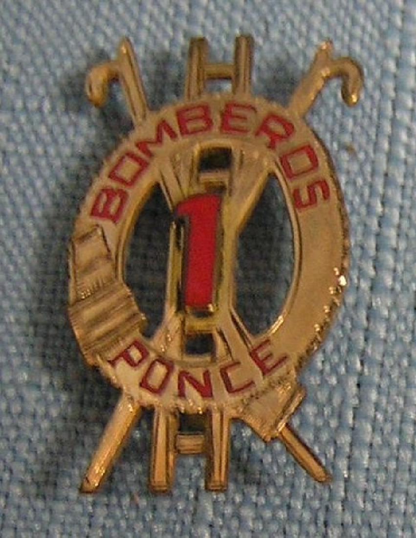 Antique 10 krt gold hook and ladder pin: Antique 10 krt gold hook and ladder pin $150.00-$175.00