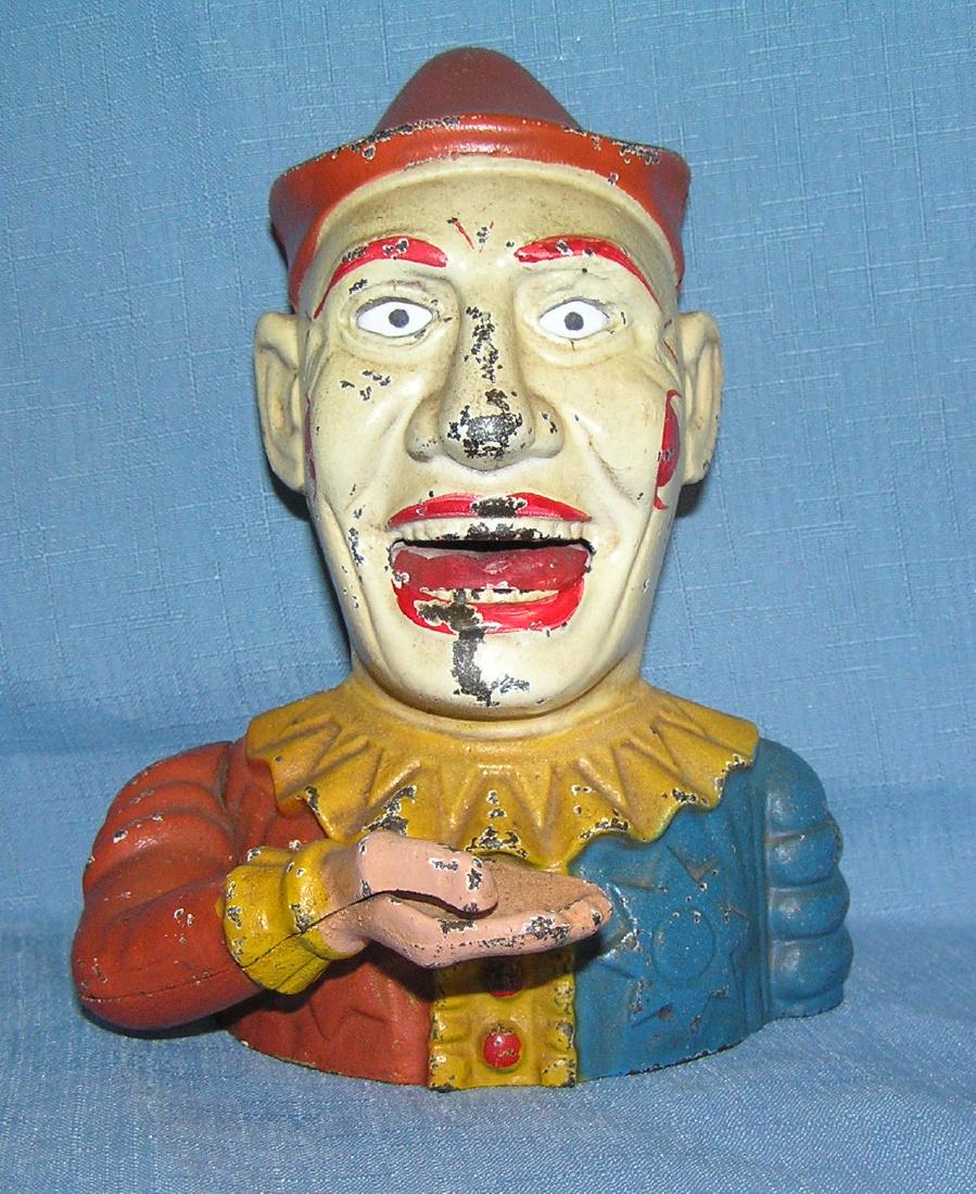 Humpty Dumpty the clown mechanical bank