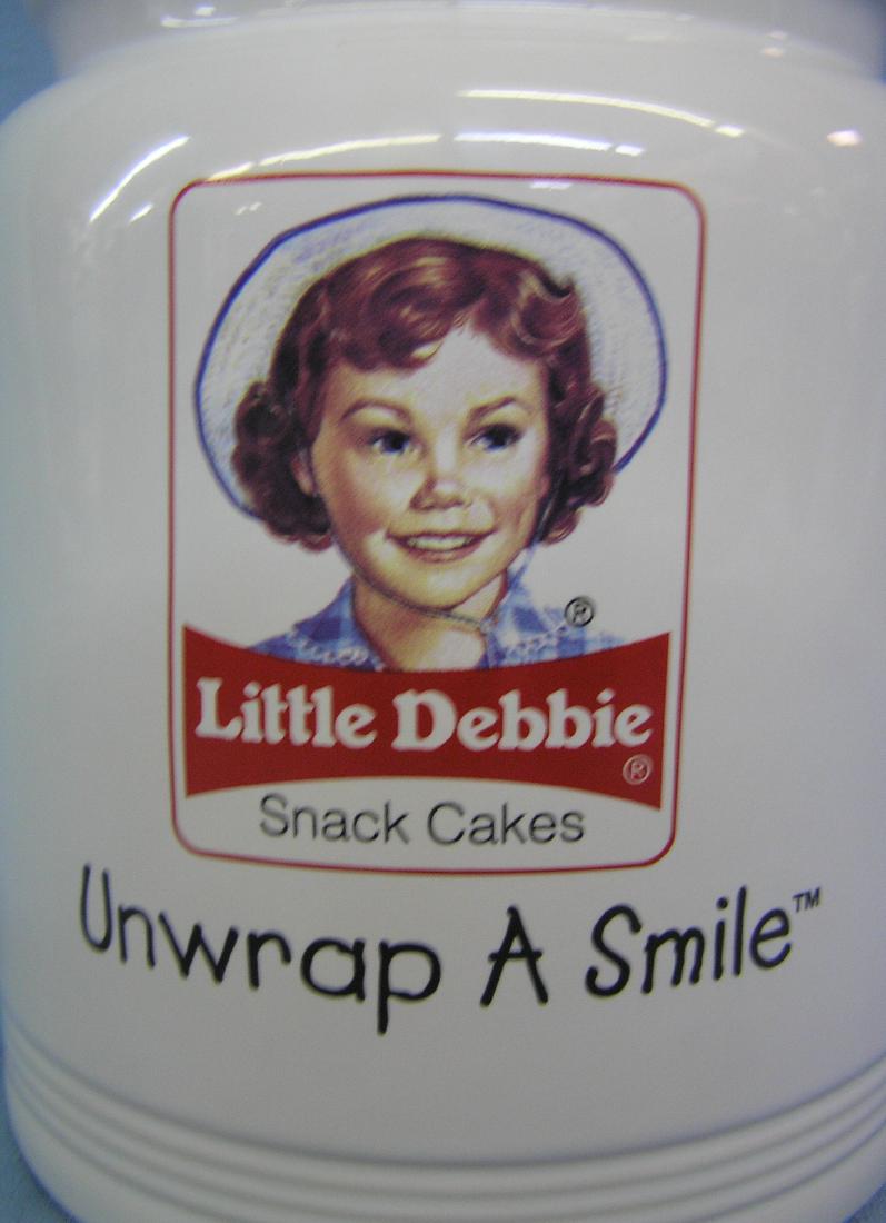 Little Debbie snack cakes cookie jar