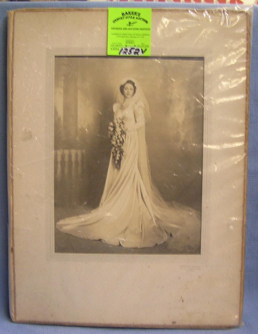 Group of antique and vintage photos: Group of antique and vintage photos including wedding est. value $50.00-$75.00