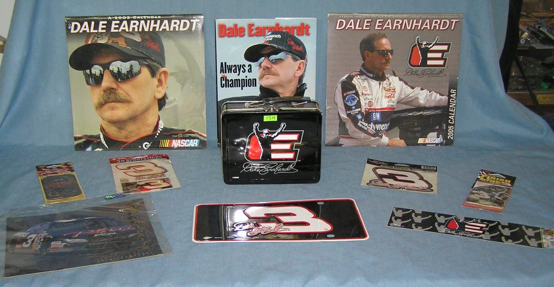 Large group of Dale Earnhardt Sr NASCAR collectibles: Large group of Dale Earnhardt Sr NASCAR collectibles est. value $100.00-$125.00