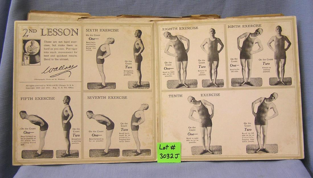 Group of vintage exercise records: Group of vintage exercise records includes Jack La Lanne on rare blue vinyl est. value $50.00-$75.00