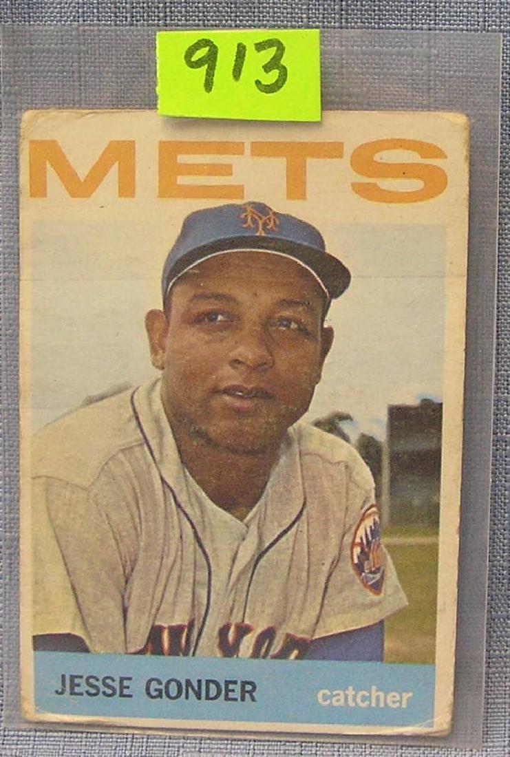 Vintage Jesse Gonder baseball card: Vintage Jesse Gonder baseball card