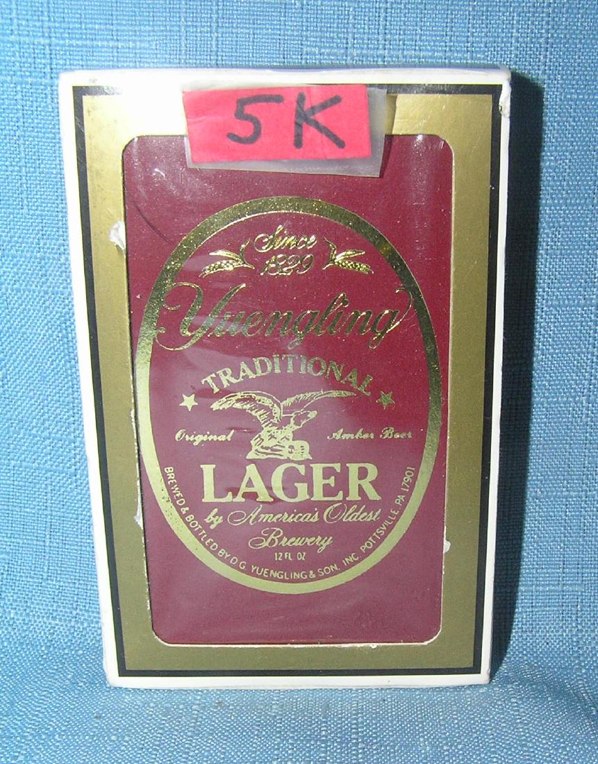 Yuengling beer advertising deck of playing cards: Yuengling beer advertising deck of playing cards, mint est. value $25.00-$30.00