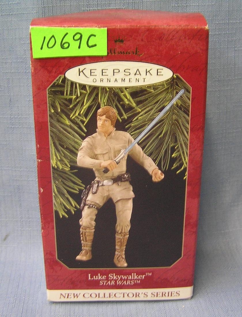 Star Wars Luke Sky Walker Hallmark ornament: Star Wars Luke Sky Walker Hallmark ornament est. value $15.00-$20.00