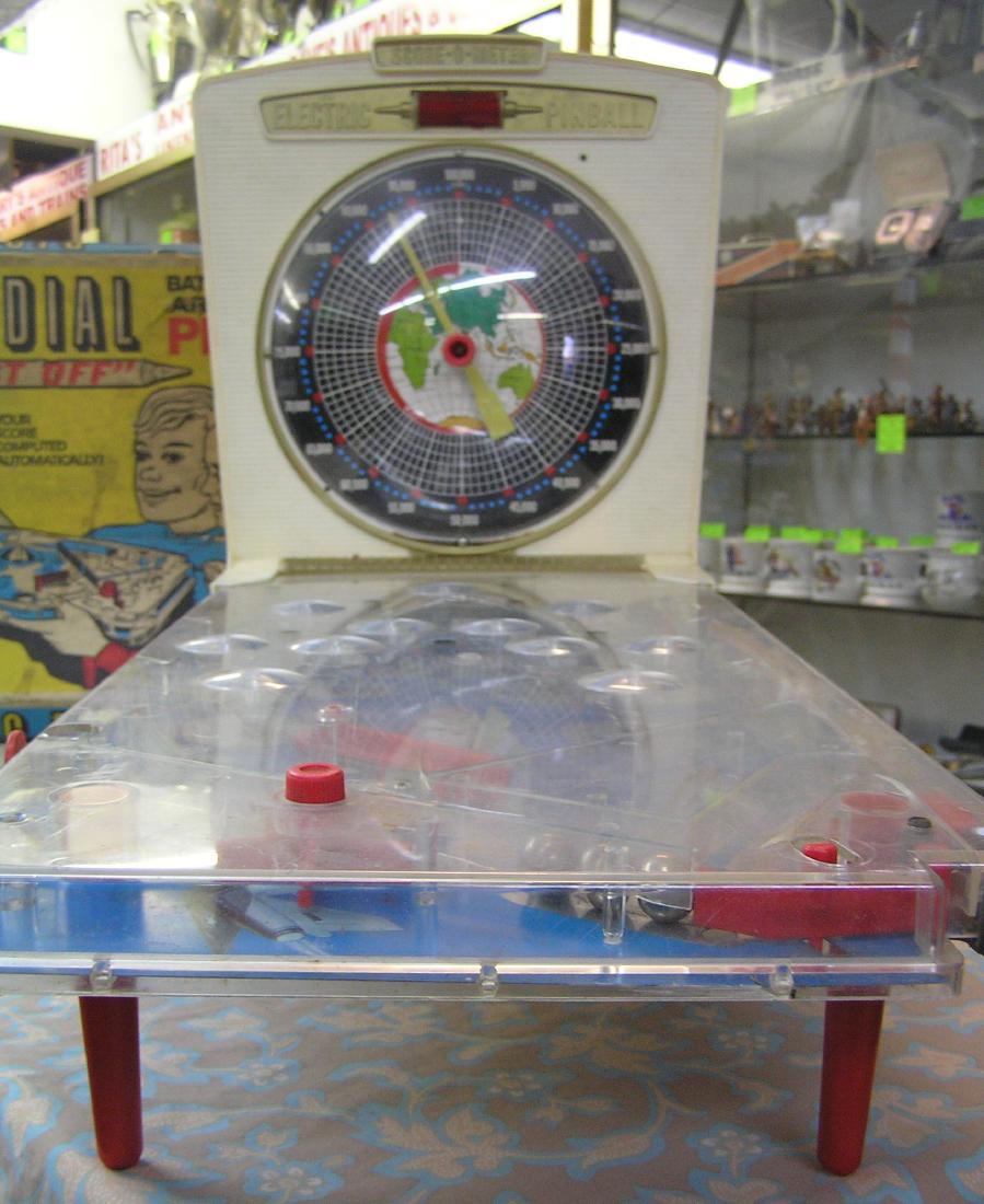Louis Marx Big Dial blast off pinball machine