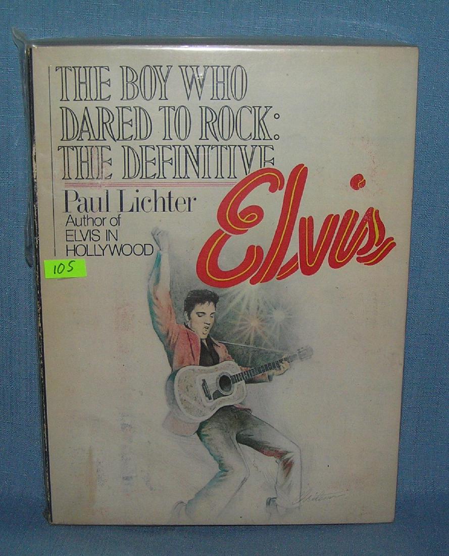 Elvis Presley book The Boy who Dared to Rock: Vintage Elvis Presley book The Boy who Dared to Rock 1978 est. value $35.00-$40.00