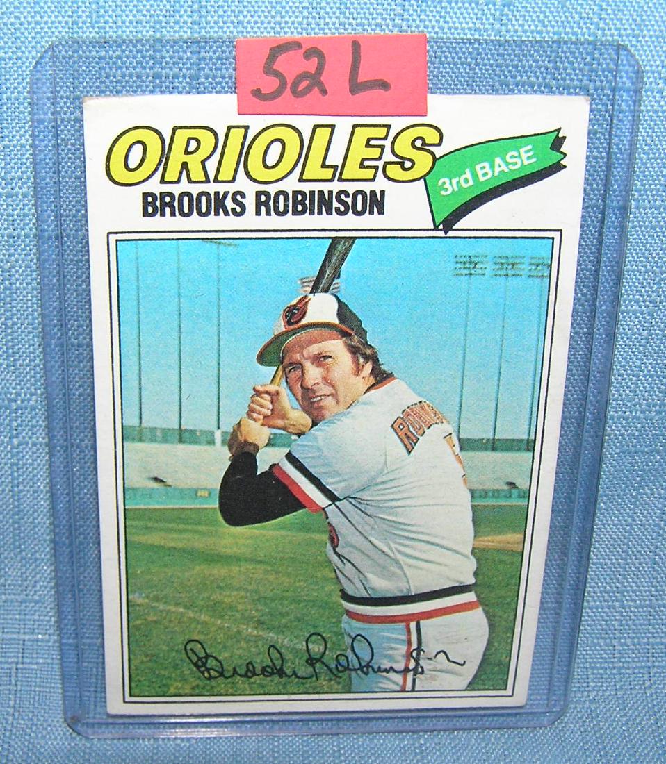 Vintage Brooks Robinson all star baseball card: Vintage Brooks Robinson all star baseball card