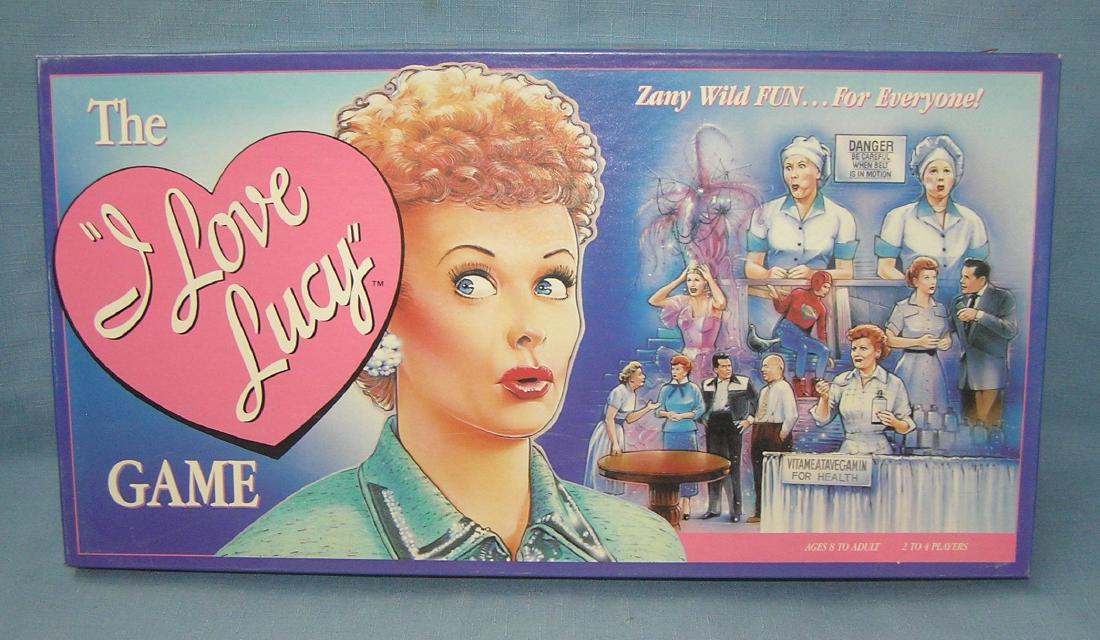 The I Love Lucy board game: The I Love Lucy board game est. value $35.00-$40.00
