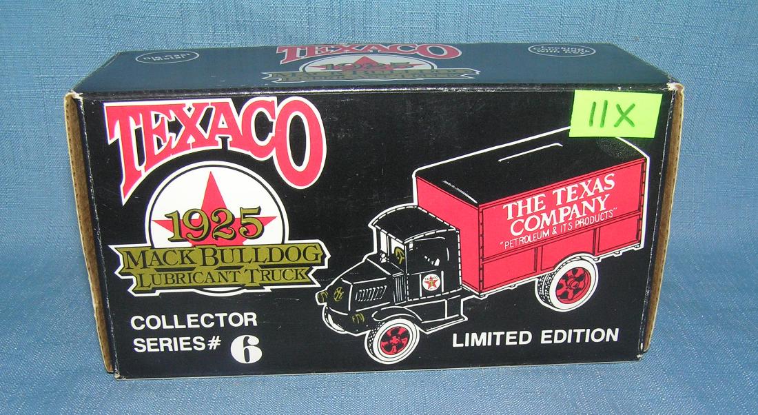 texaco metal truck