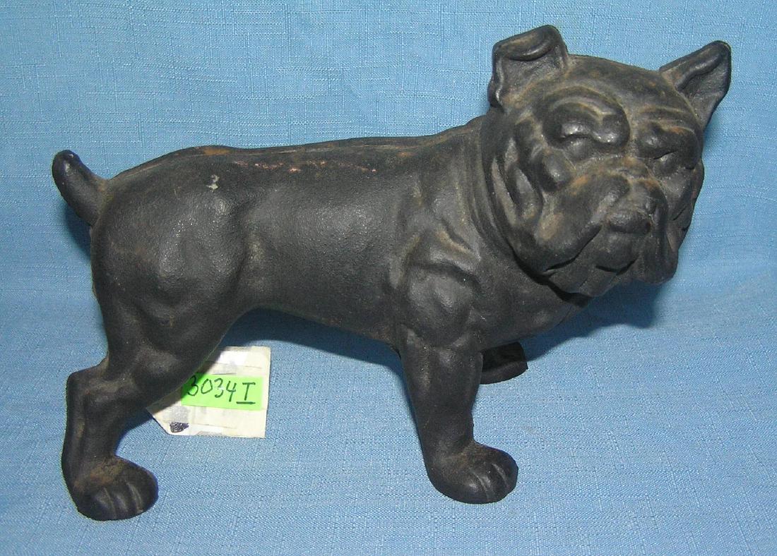 Cast iron bull dog bank Sep 13, 2018 Baker's Antiques and Auctions