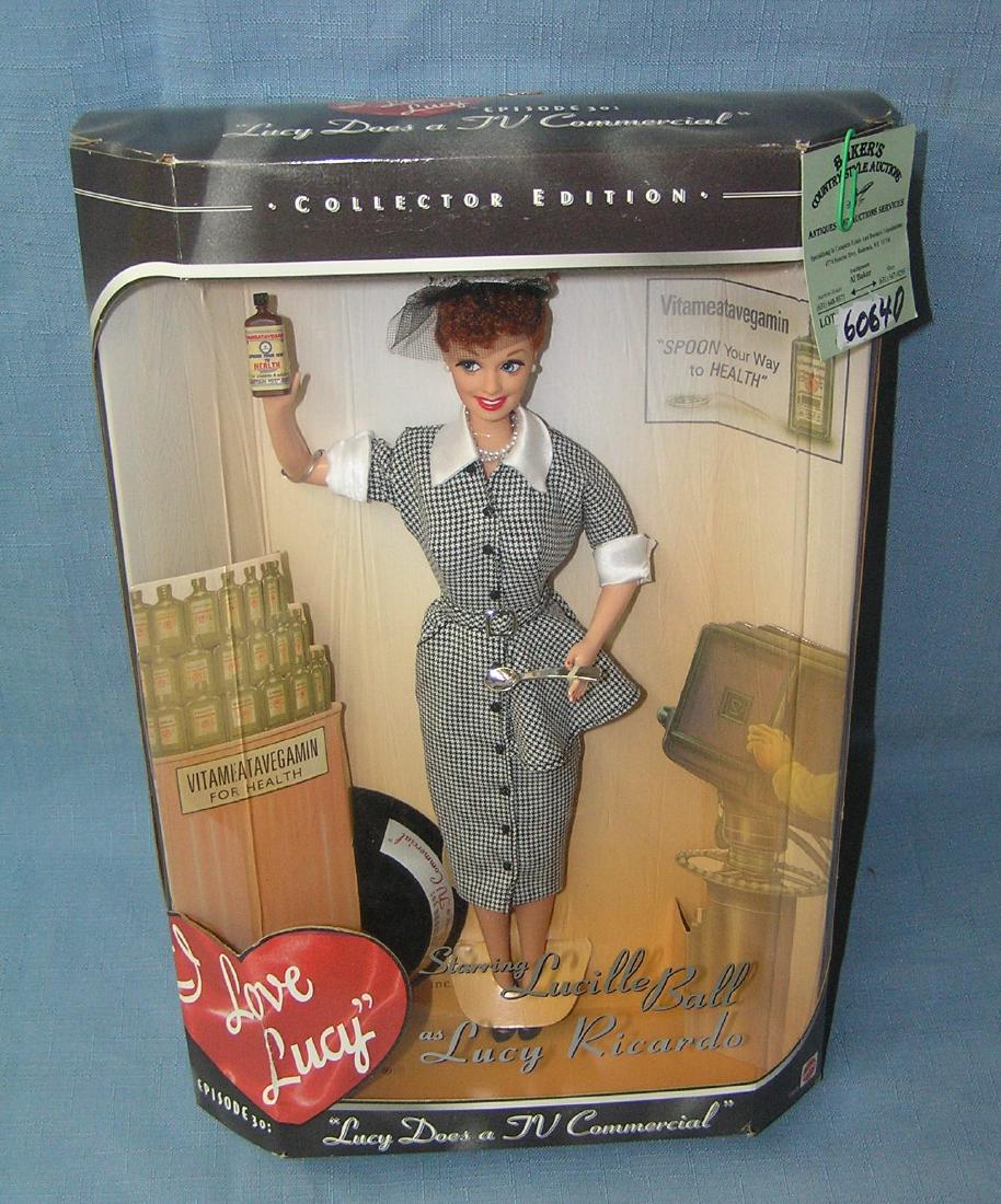 12 inch I Love Lucy doll with original box: 12 inch I Love Lucy doll with original box est. value $75.00-$80.00