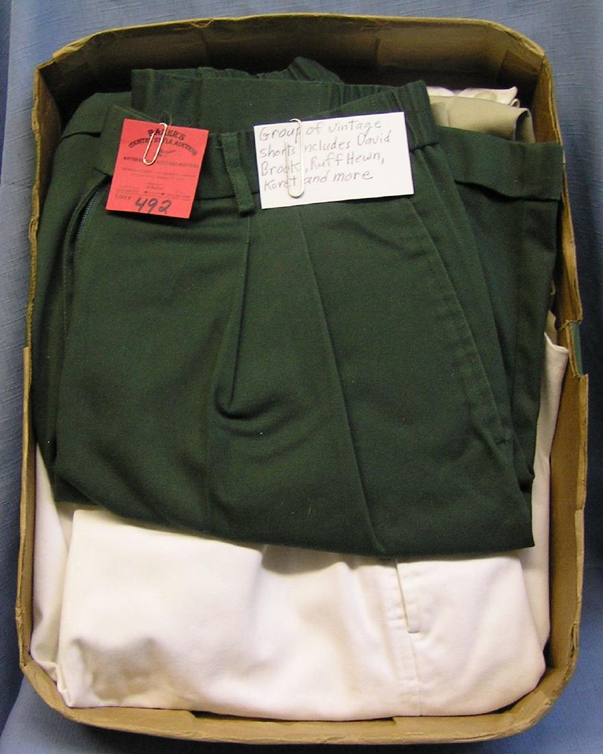 Vintage shorts D. Brooks, Ruff Hewn and more: Group of vintage shorts includes David Brooks, Ruff Hewn, Koret and more PLEASE NOTE: All of the vintage clothing in this sale is of really high quality and ranges in sizes from small to medium est. v