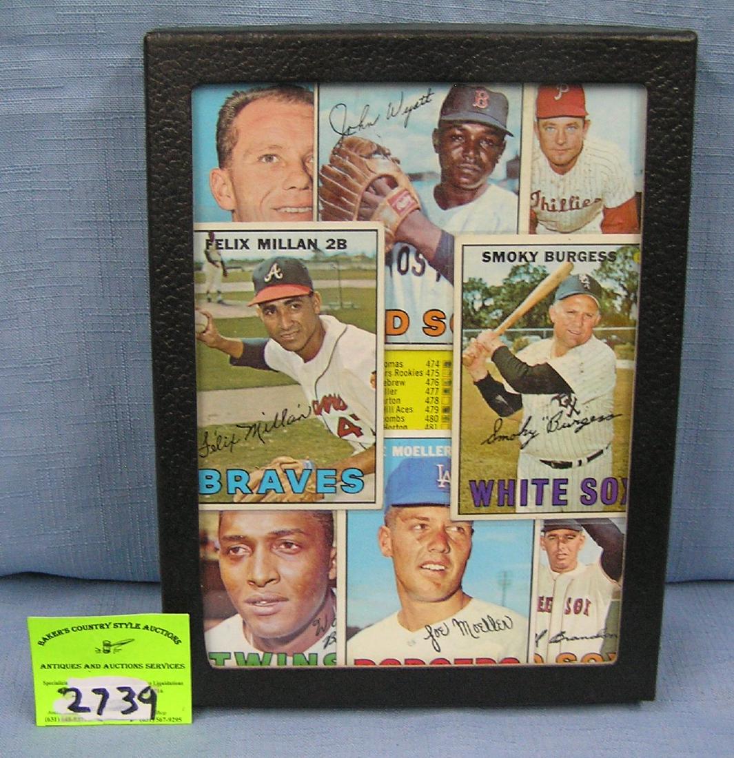 Collection of vintage baseball cards