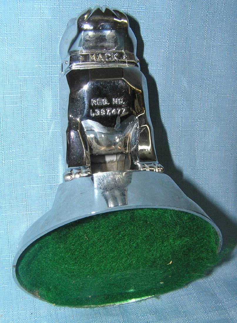 Bull dog Mack truck executive paper weight: Bull dog Mack truck all cast metal executive paper weight est. value $175.00-$200.00